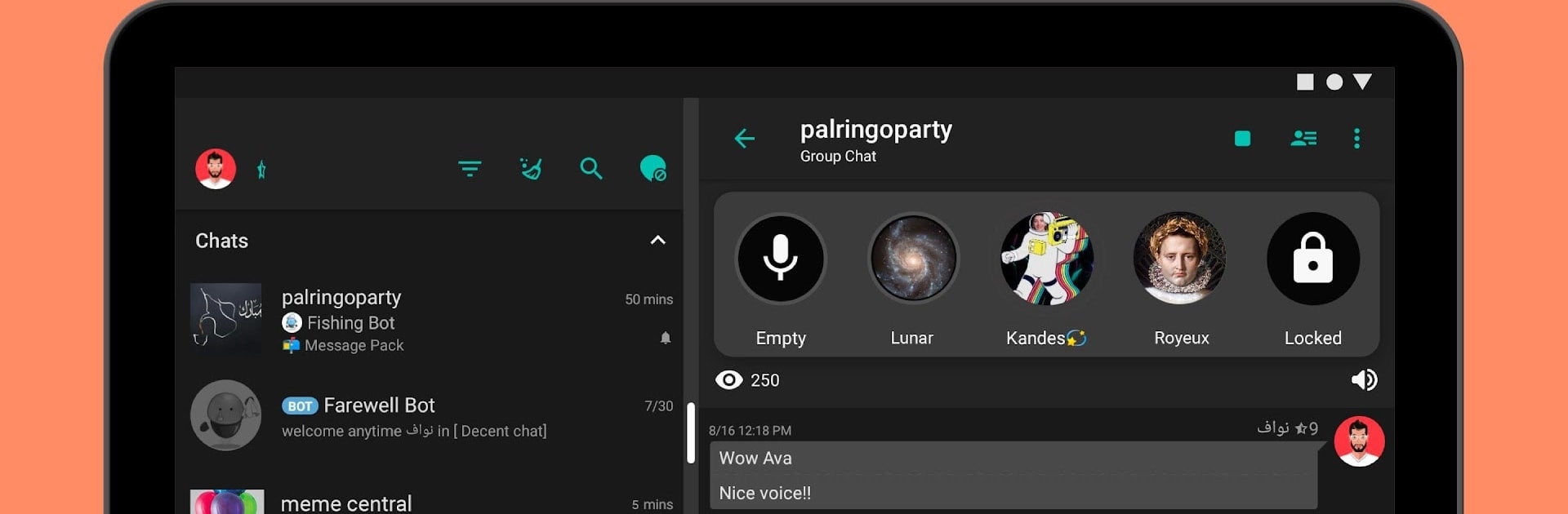 Palringo Group Messenger - chat, play games & more