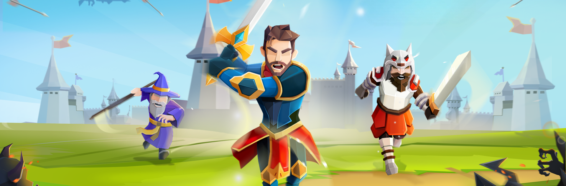 Merge Wars Knights vs Monsters