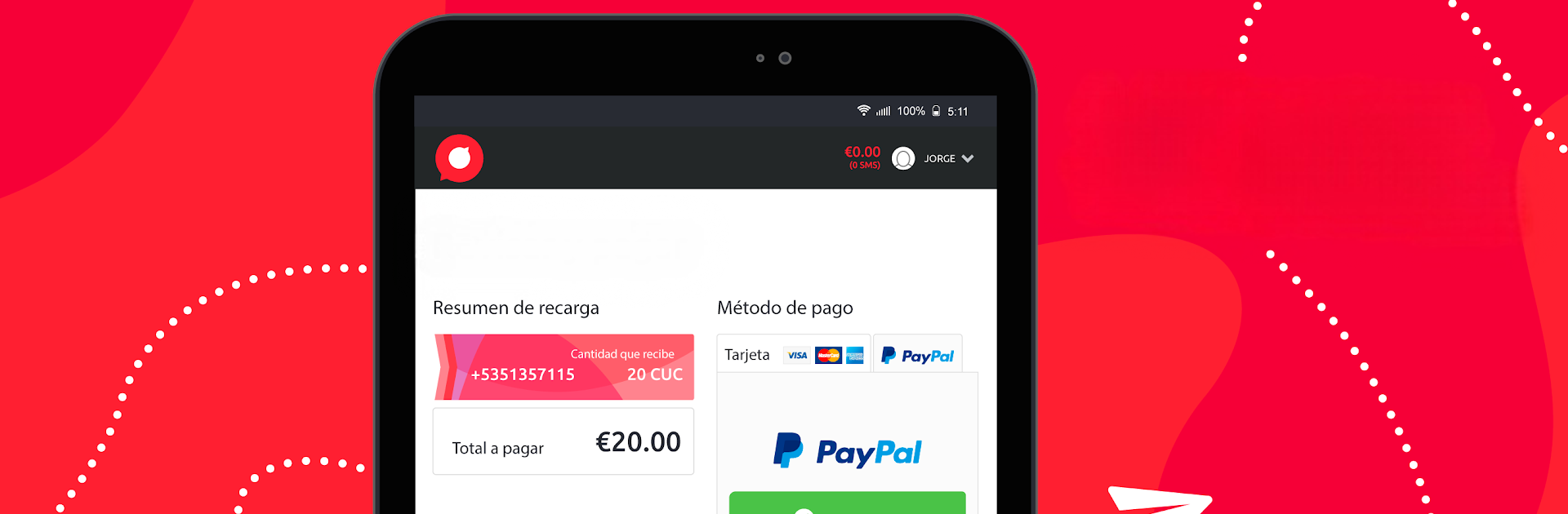 Papifon - Recarga Celular
