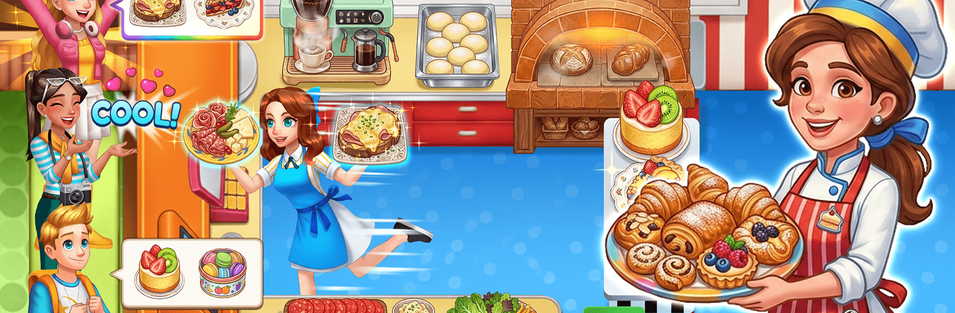 Pastry In Paris: Cooking Games