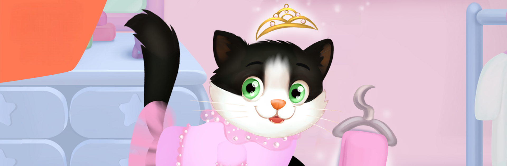 Cat game - Pet Care & Dress up