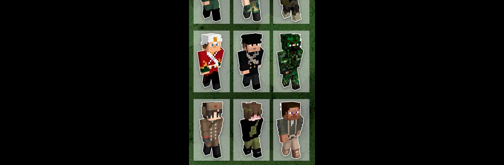 Скины Военных для Minecraft
