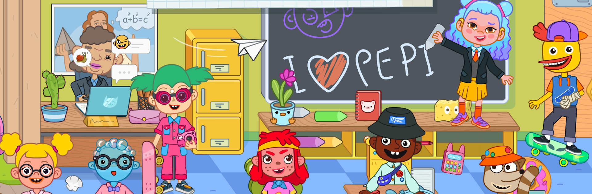 Pepi School: Fun Kid Games