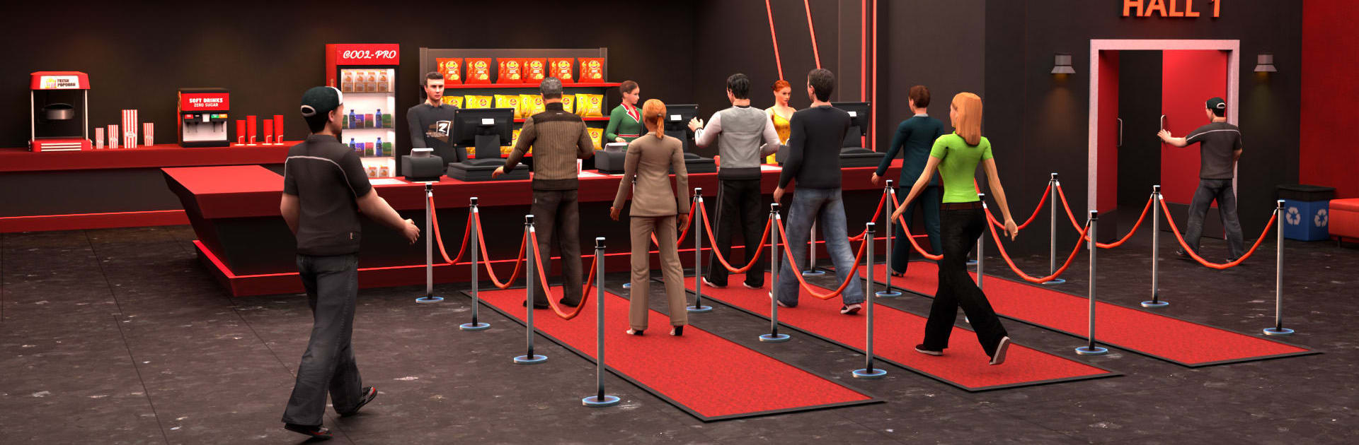 Cinema Movie Theatre Simulator