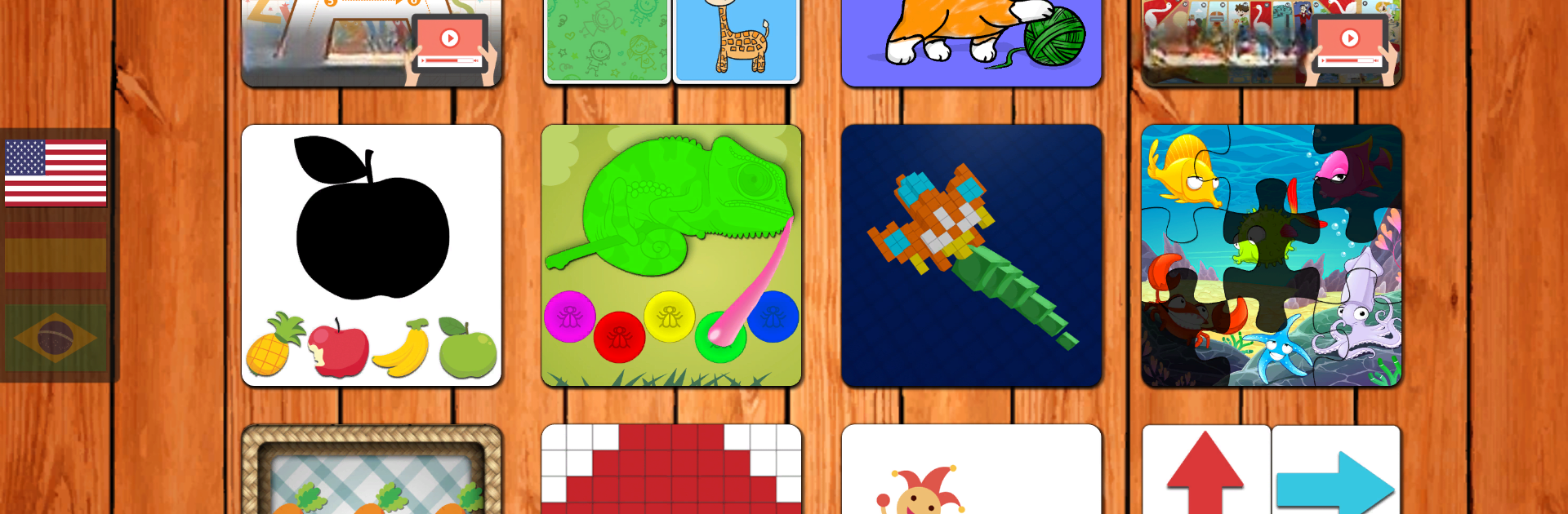 Детские развивающие игры 5