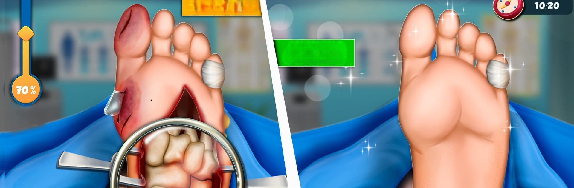 Jogos de cirurgia hospitalar