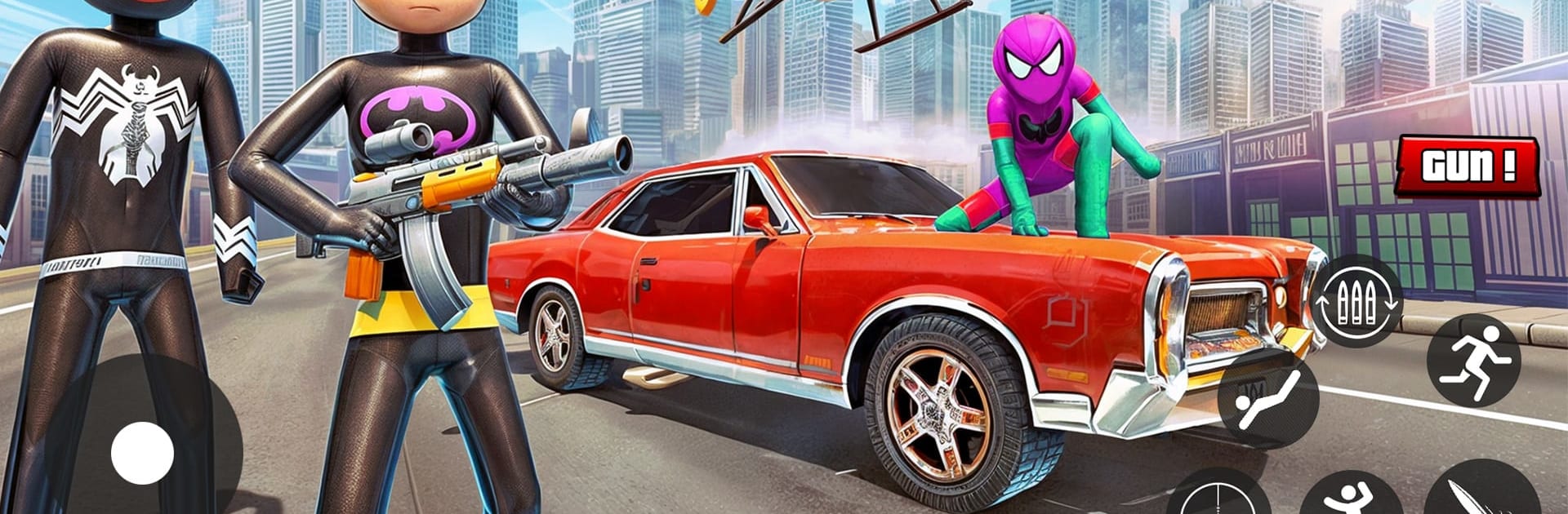 Stickman Superhero: Save World