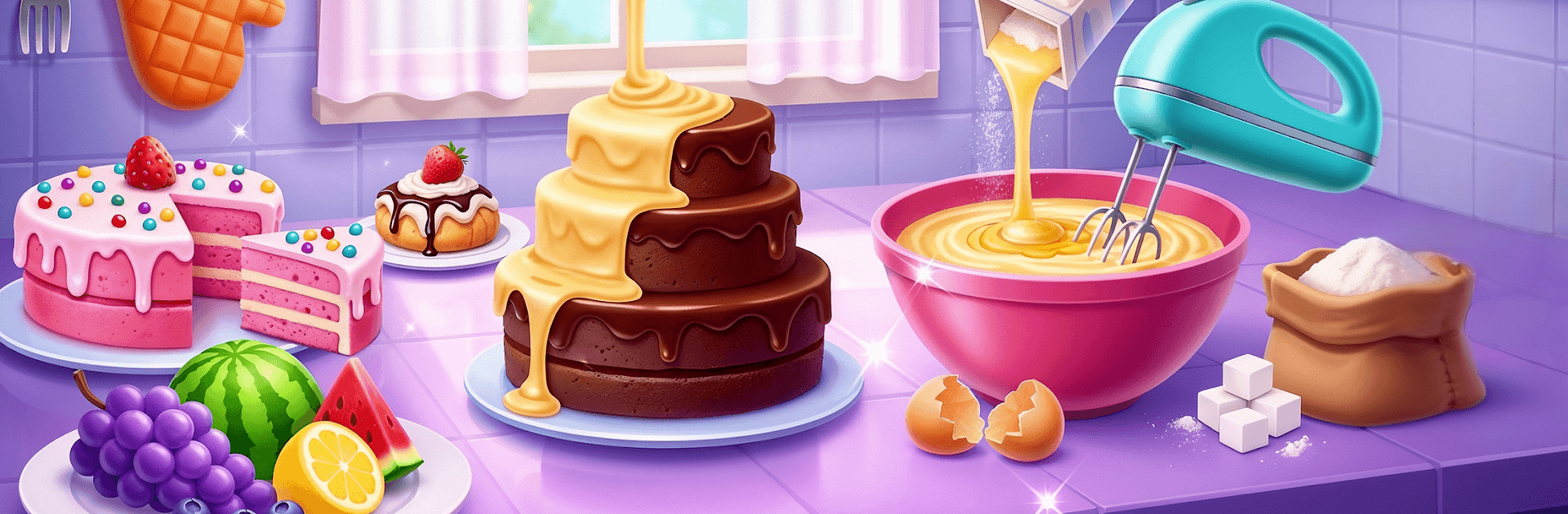 Cake Maker Fun Cooking Games