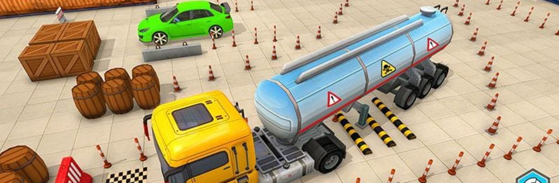 Oil Tanker Parking Truck Games