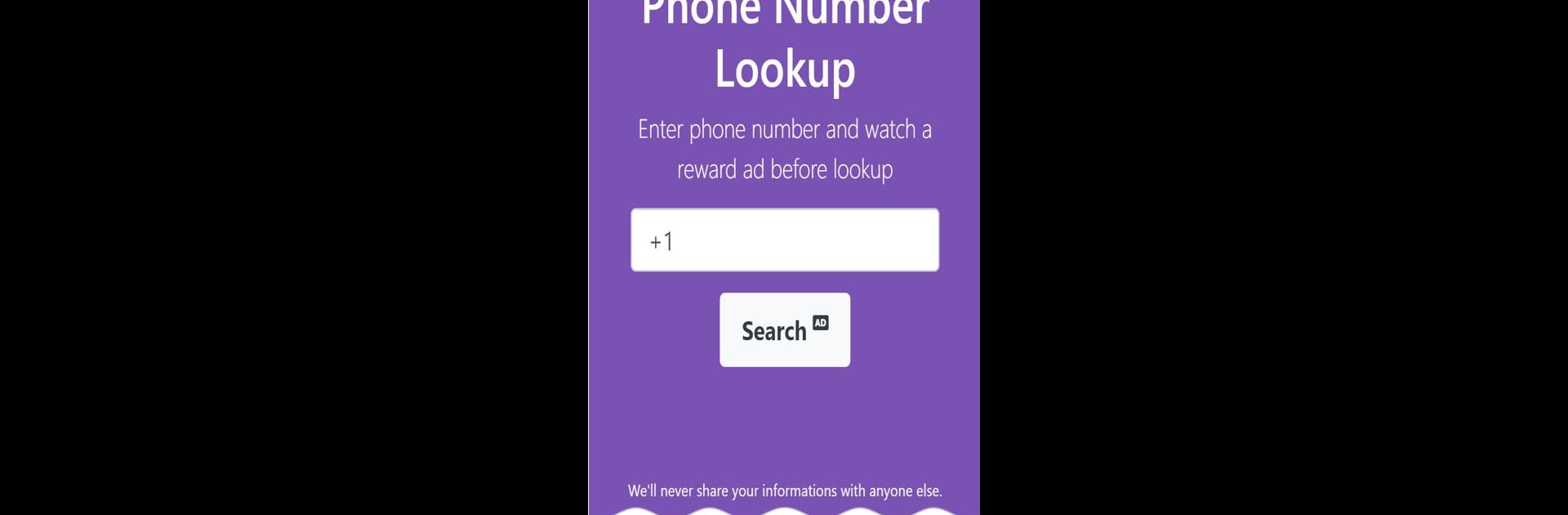 Phone Number Lookup