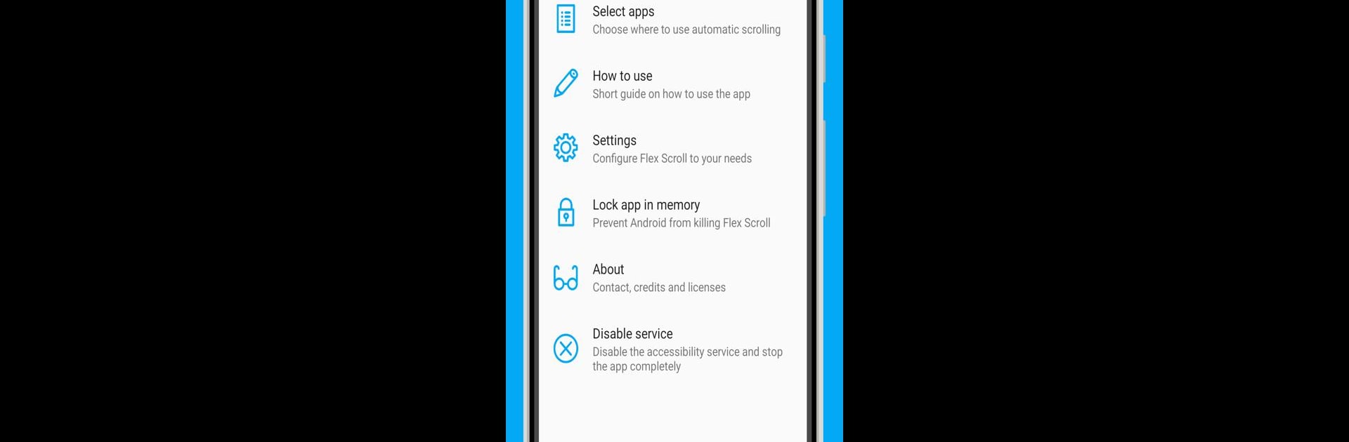 Flex: Multi-Speed Auto Scroll