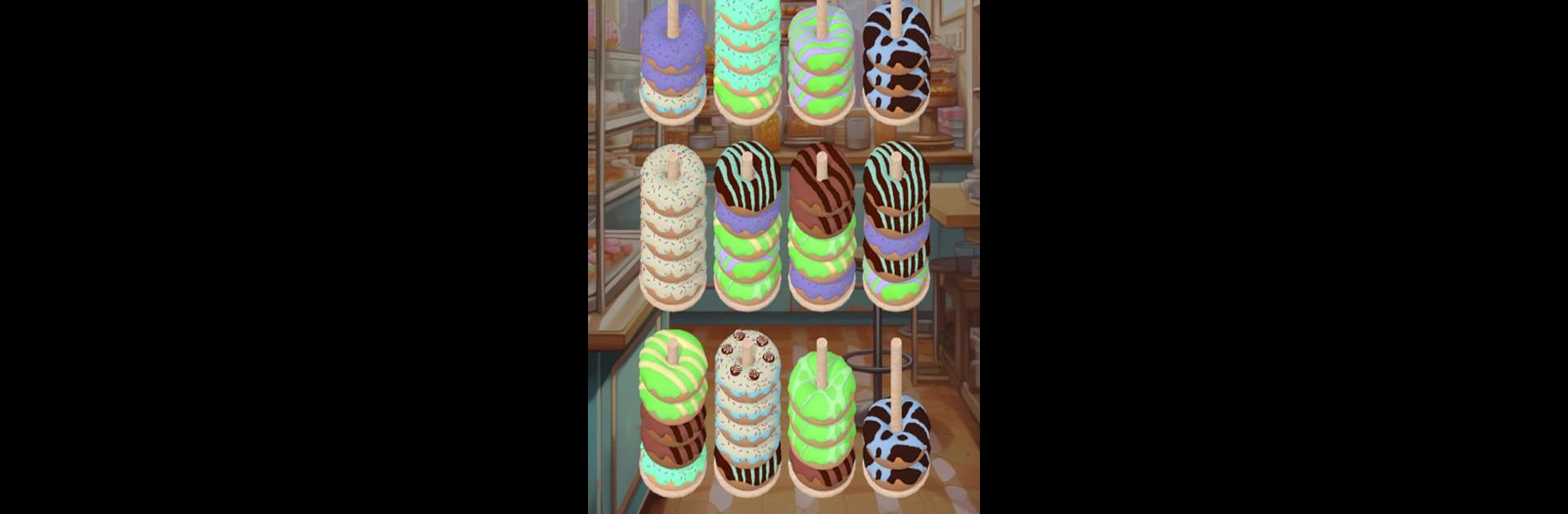 Donut Sort Match 3D Game
