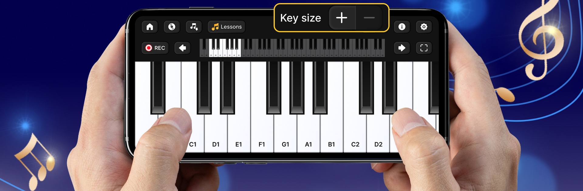 Piano Keyboard: Learn Piano