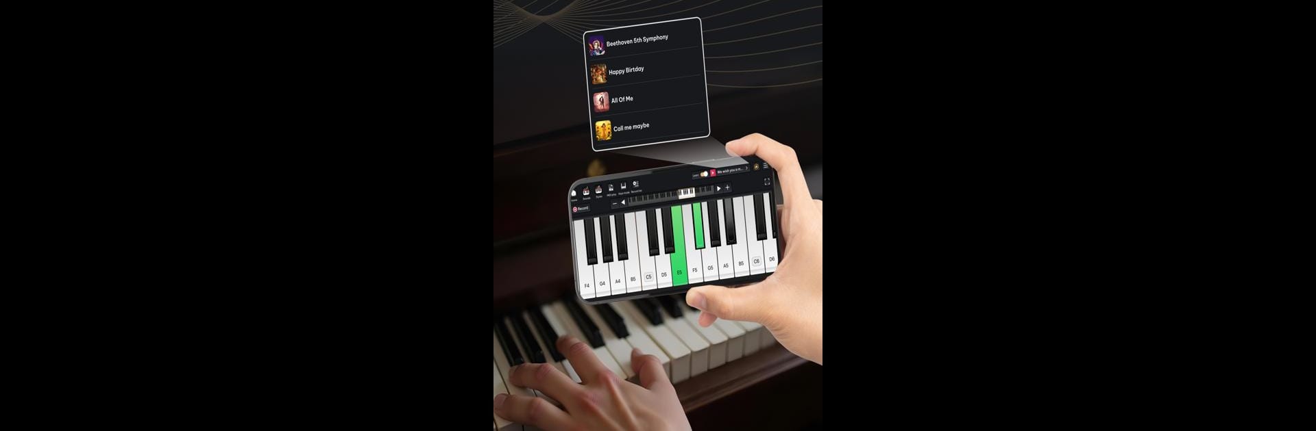 Piano: Learn Keys & Notes