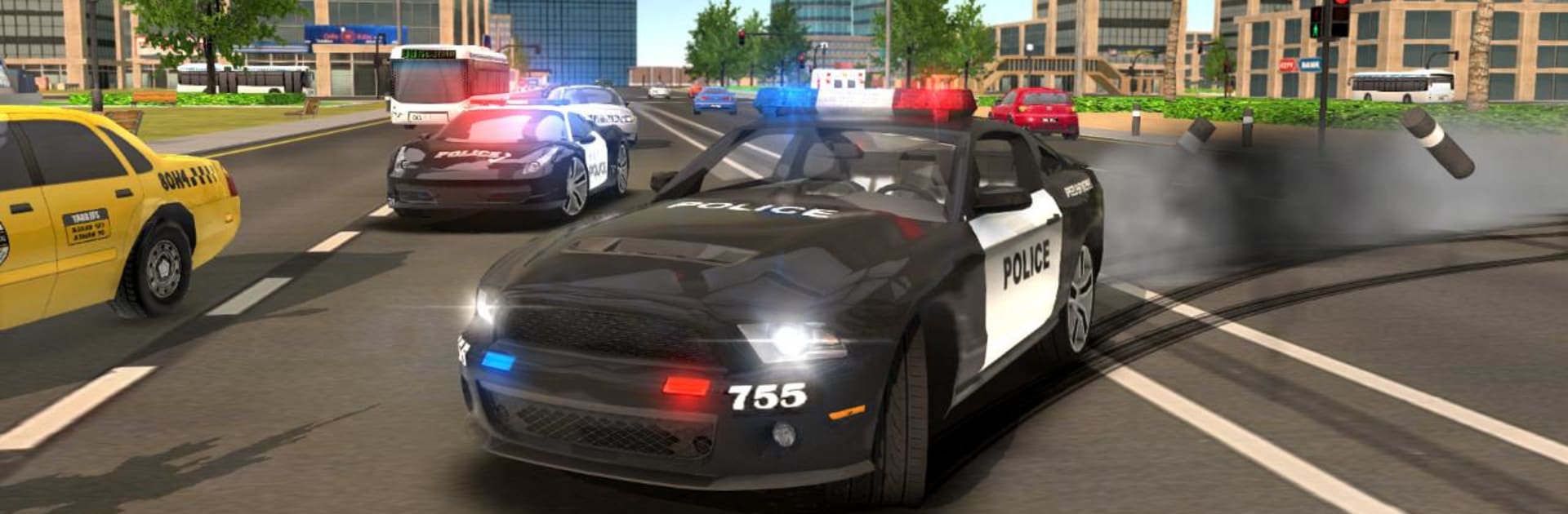 Police Drift Car Driving Simulator