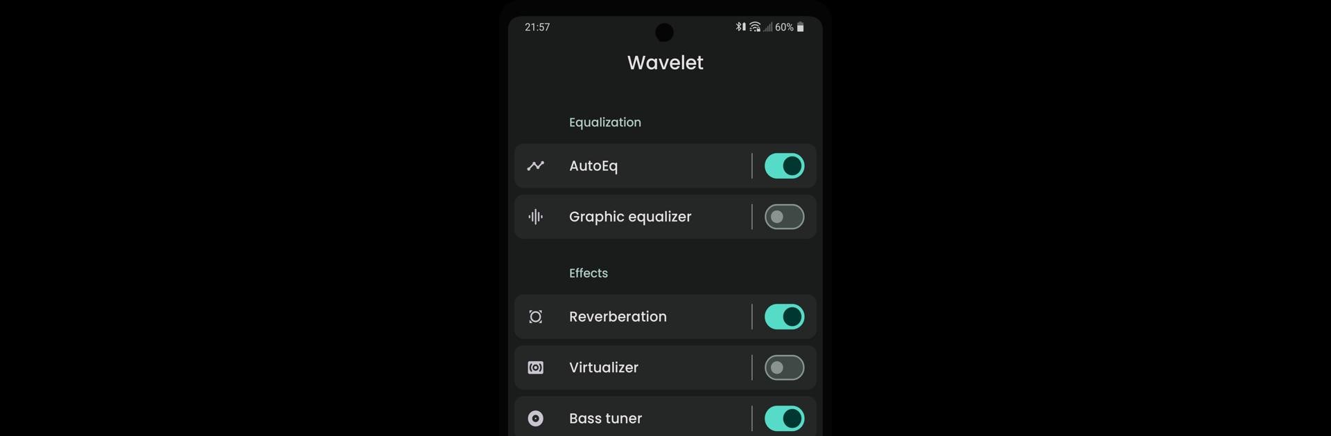 Wavelet: headphone specific EQ