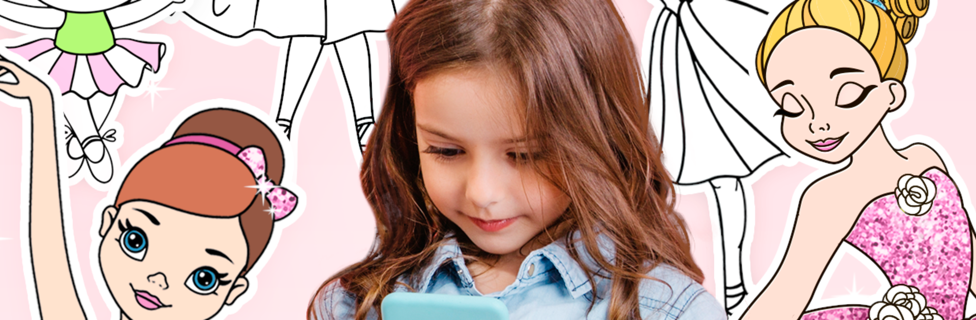 Ballet Color Glitter for Girls