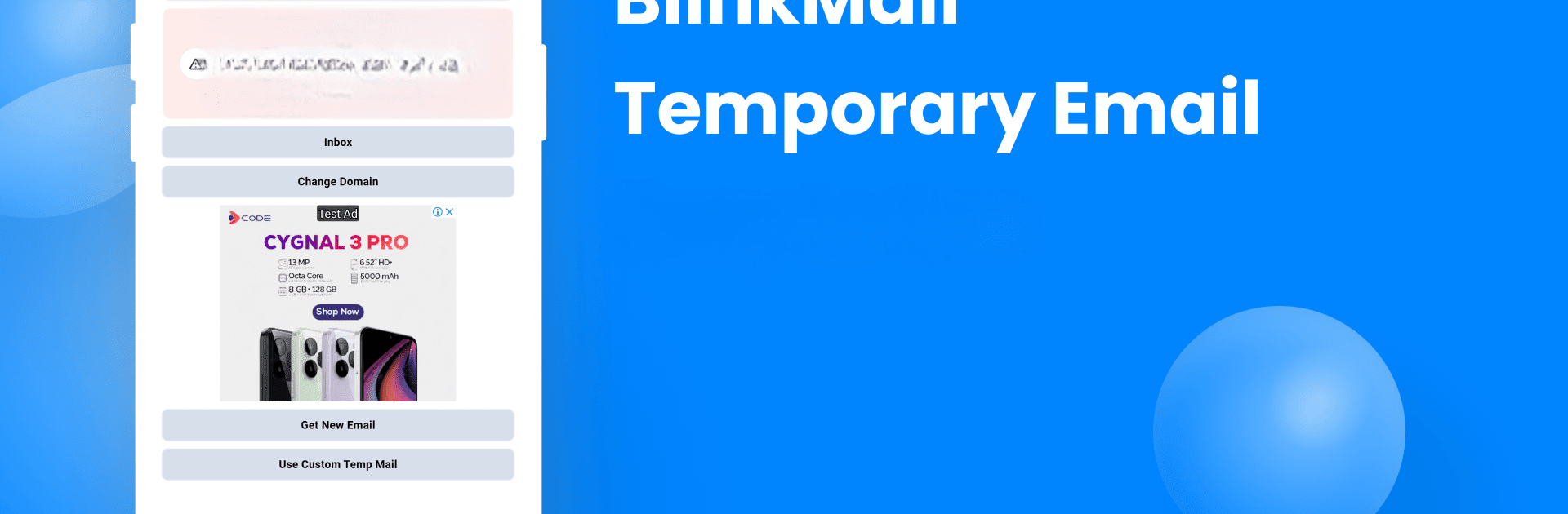 BlinkMail - Temporary Email