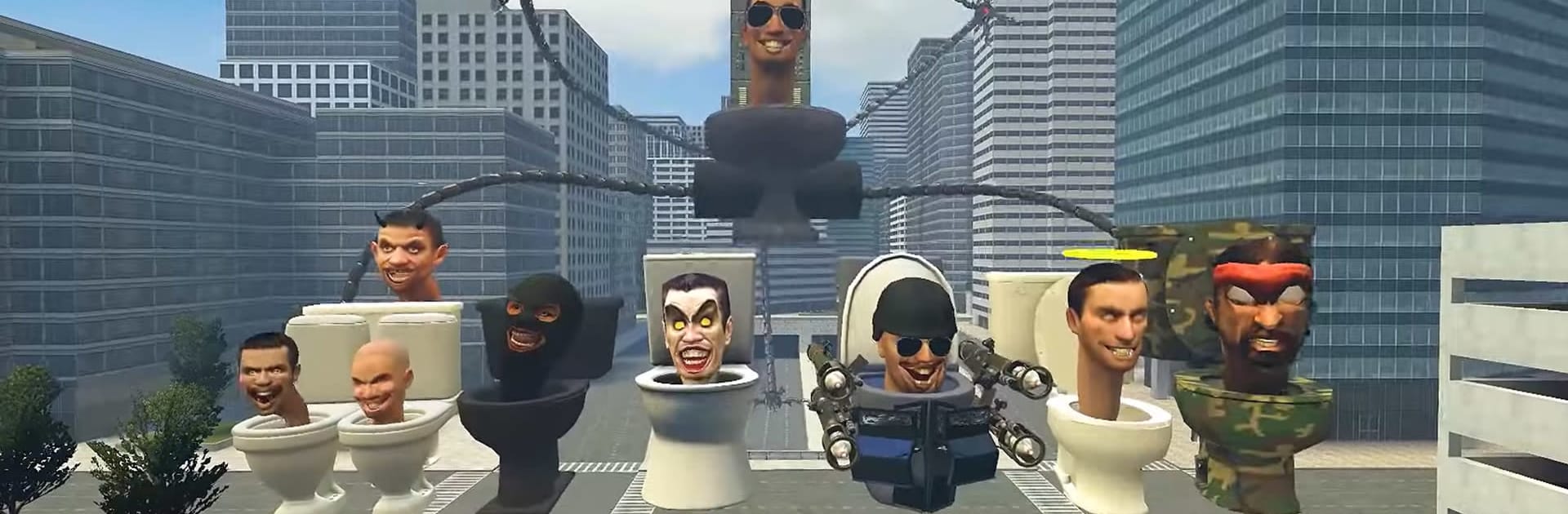 Merge Toilet Camera Battle