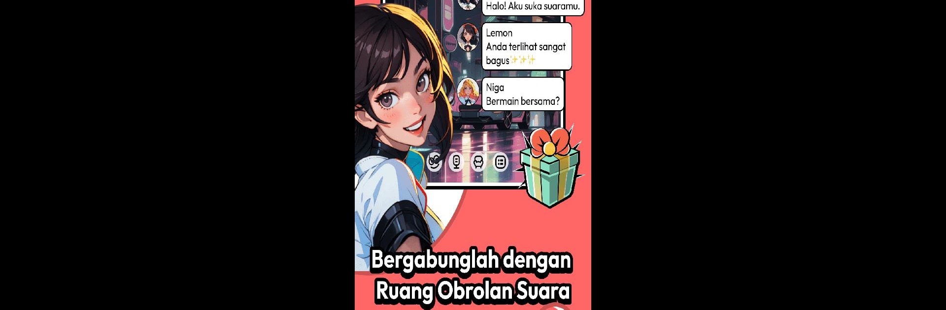 aMurmur - Ruang obrolan suara