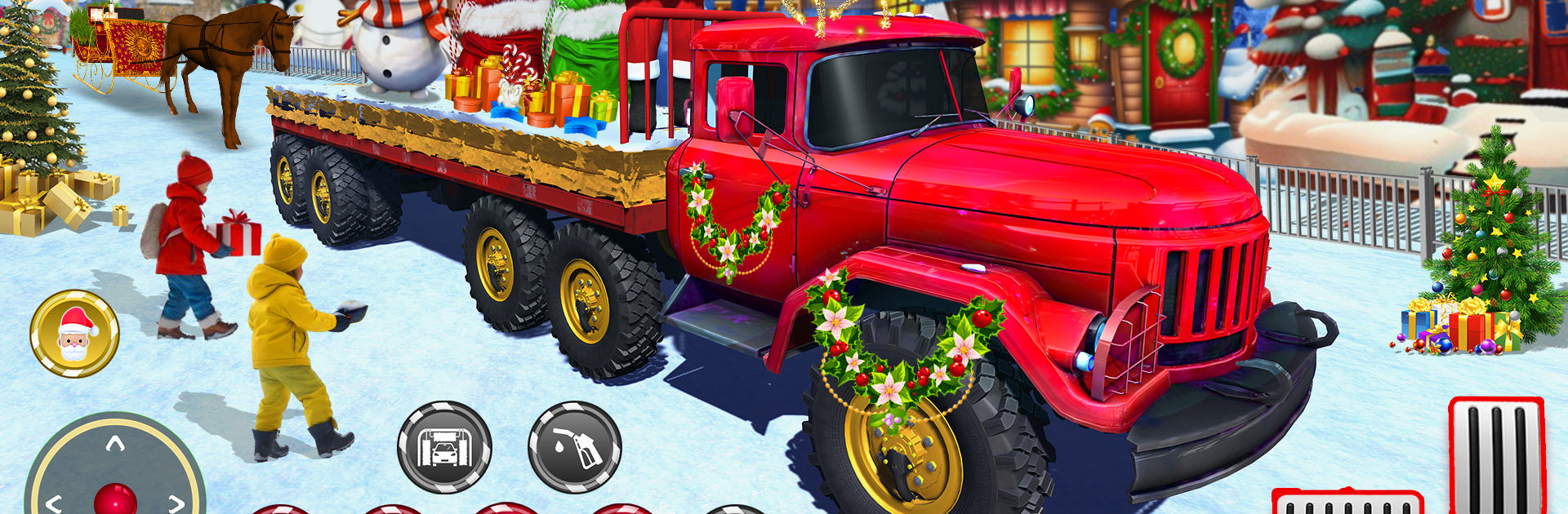 Santa Claus Christmas Games 3D