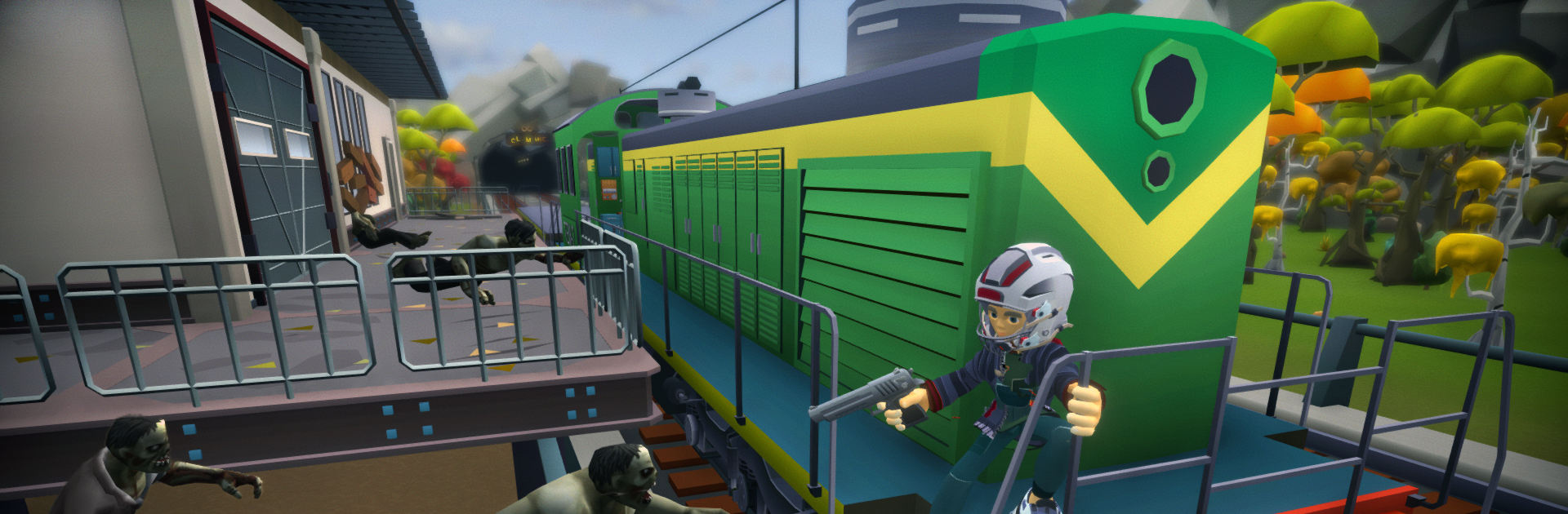 Zombie Train: Survival games