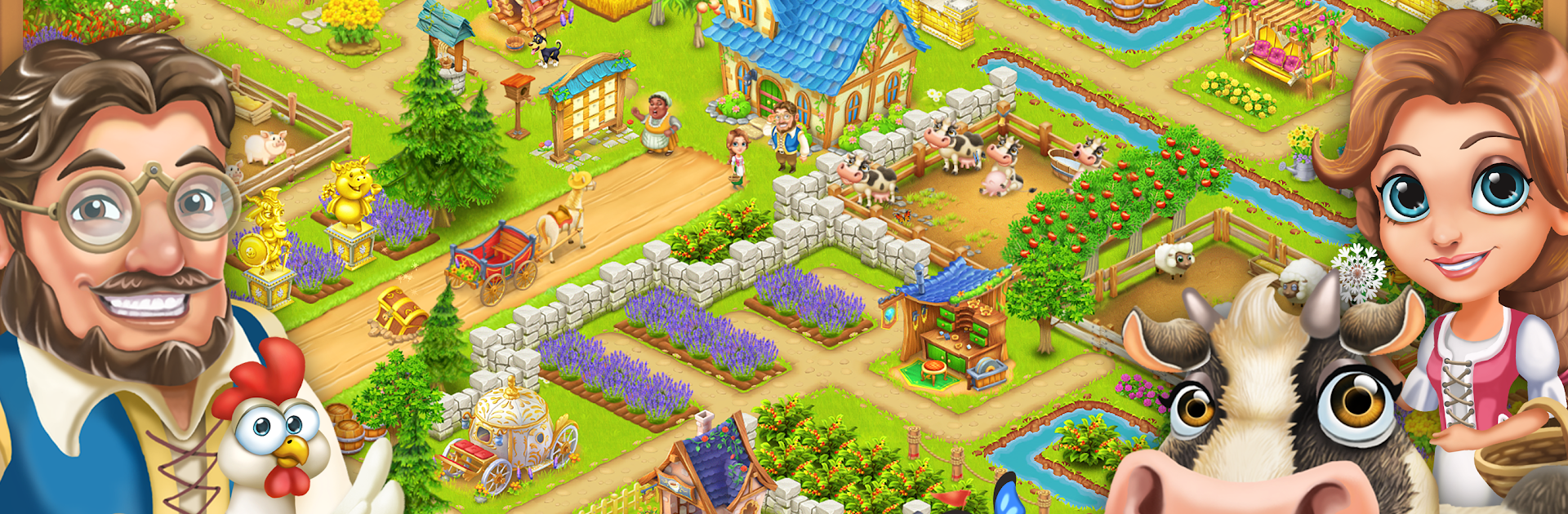 Village and Farm