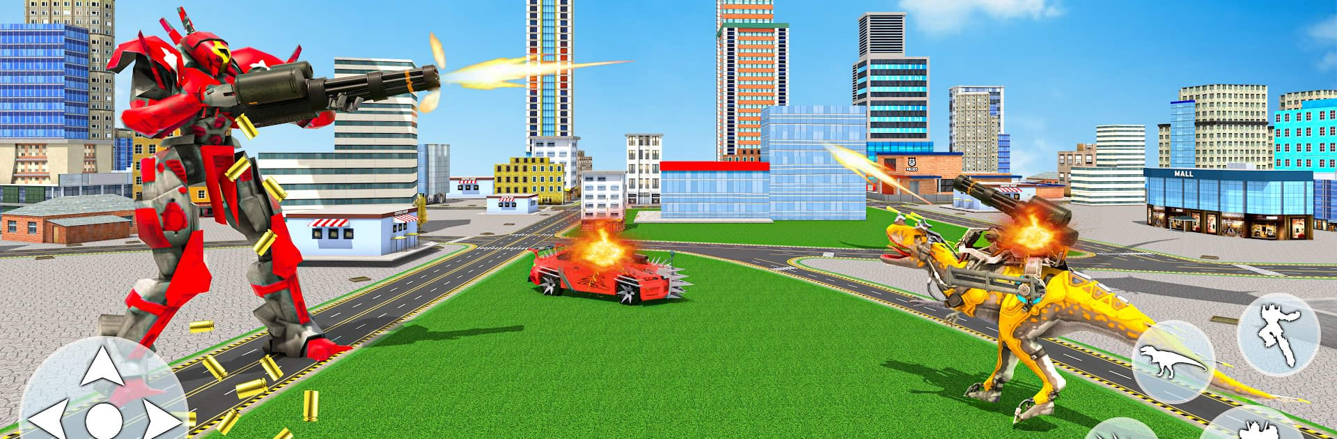 Car War Robots Game