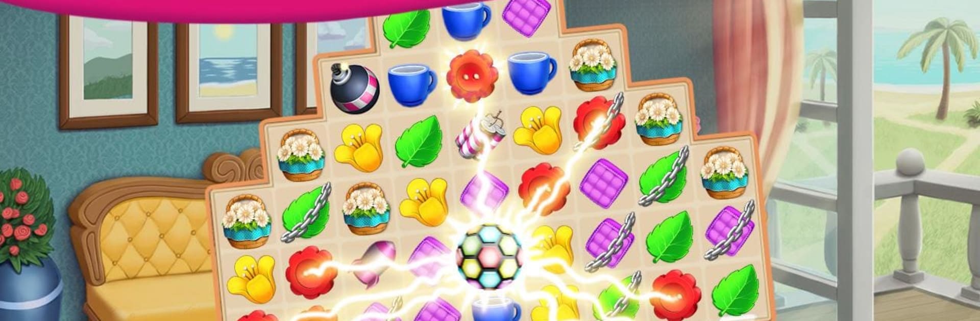 Home Cafe : Mansion Design - Match Blast