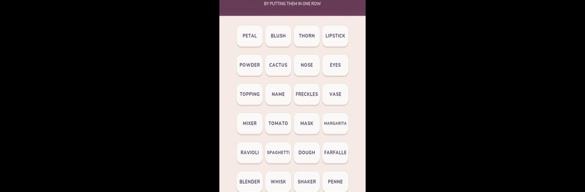 Word Jam - Association Puzzle