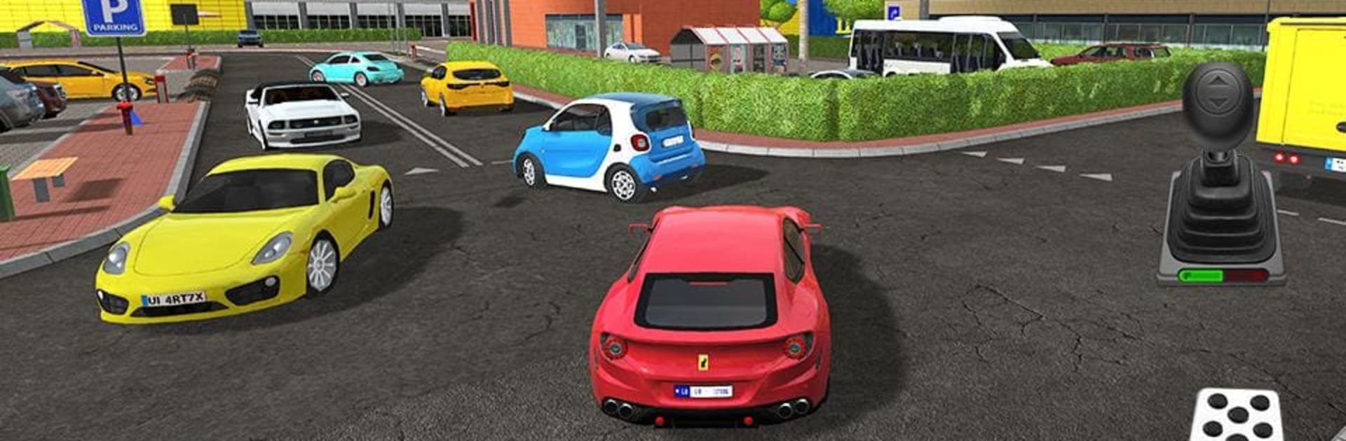 Shopping Mall Parking Lot