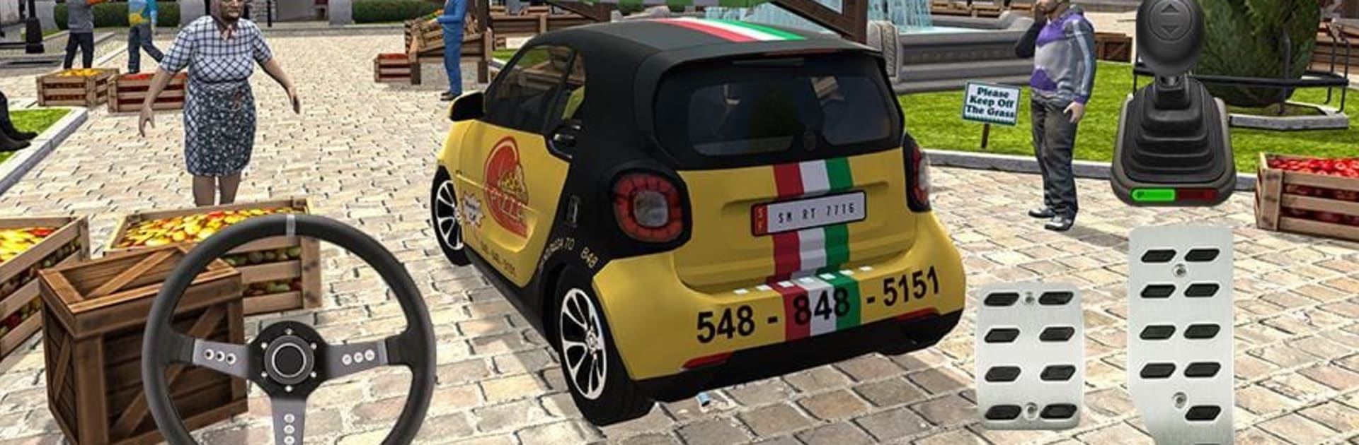 Pizza Delivery: Driving Simula