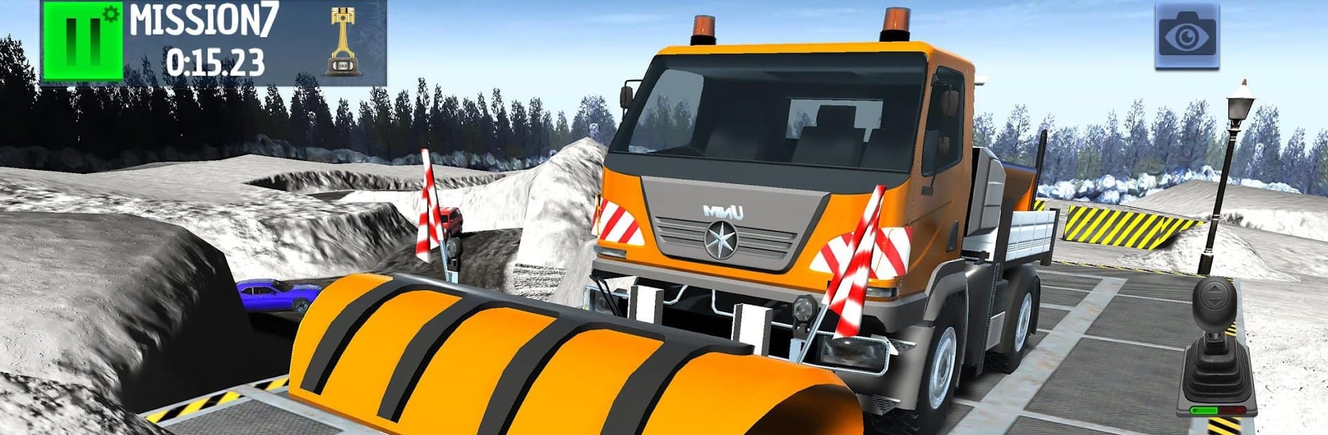 Winter Ski Park: Snow Driver