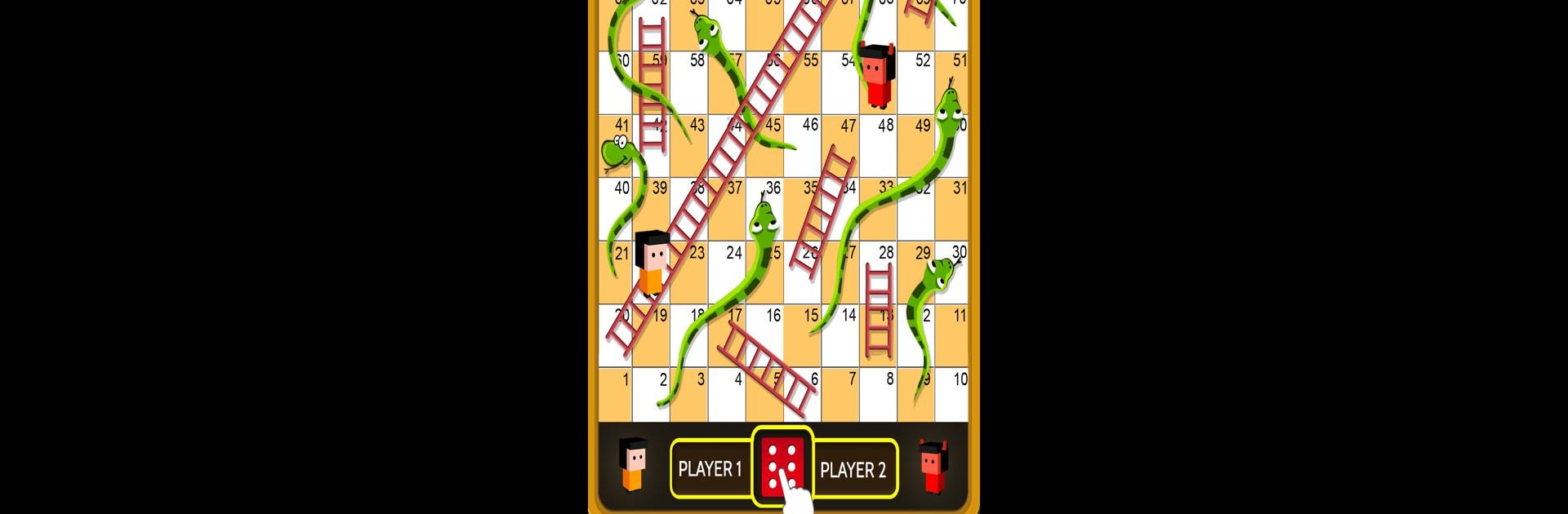 Snakes & Ladders: Online Dice!