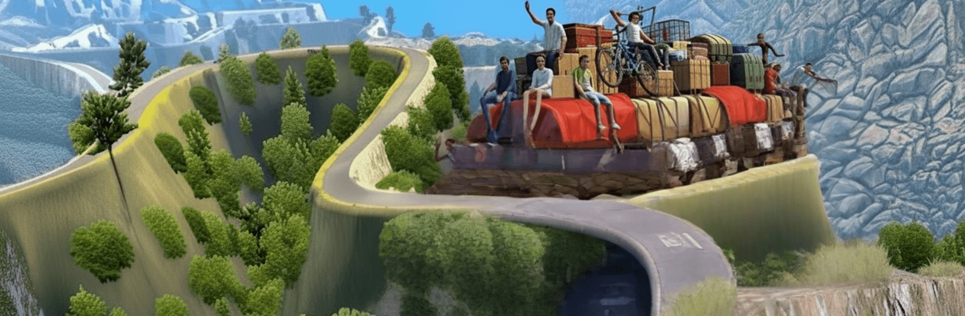 Offroad Bus Driving Impossible