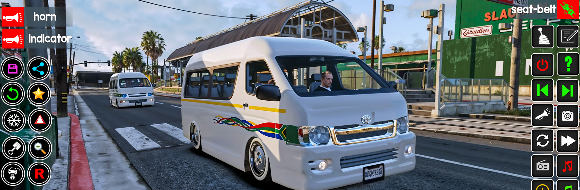 Van Simulator 3D Van Driving