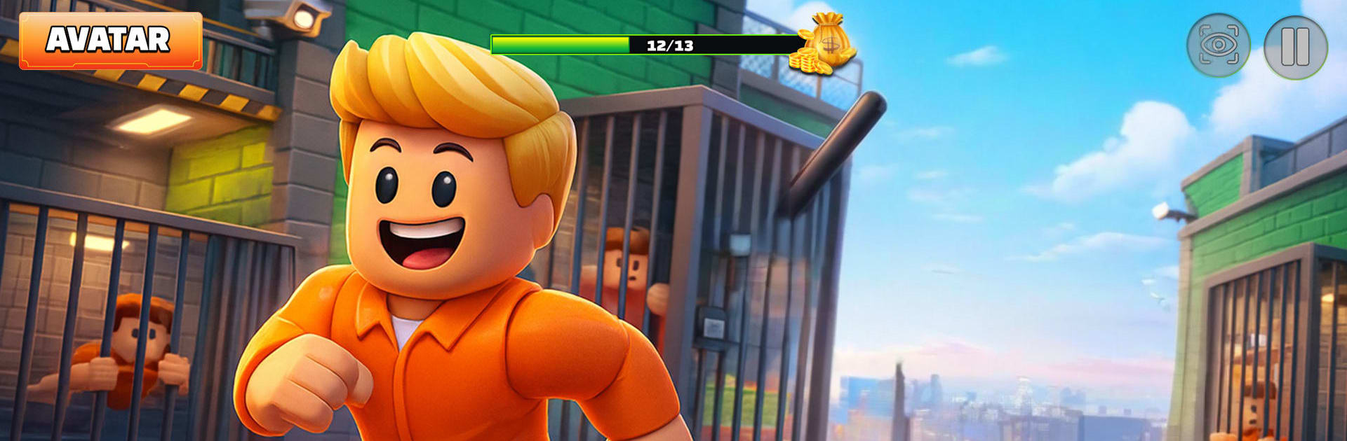 Obby Parkour: Prison Escape 3D