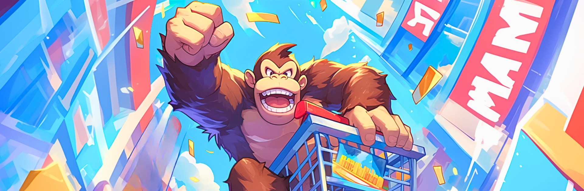 Monkey Mall Rush Kong Hit