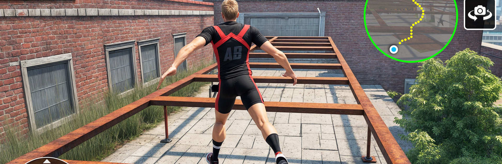 Going Up Parkour Only Rooftop