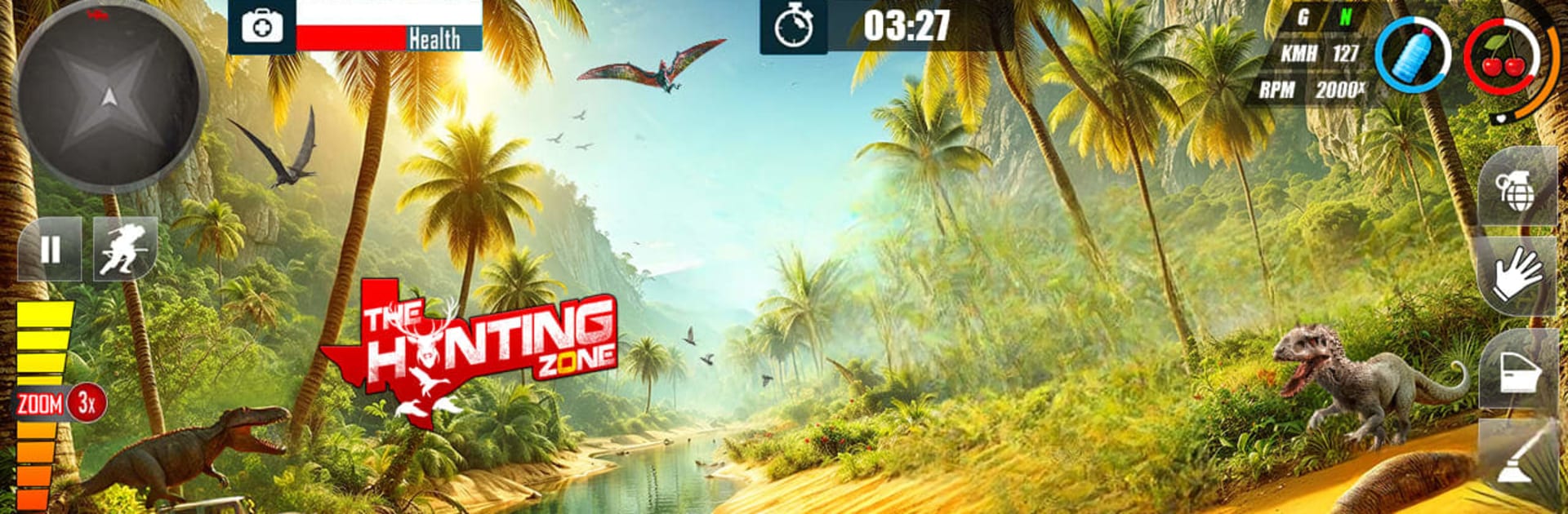 Dinosaur Shooting Open World