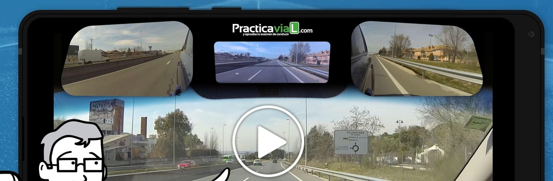 Practicavial Recorridos en Zonas de Examen