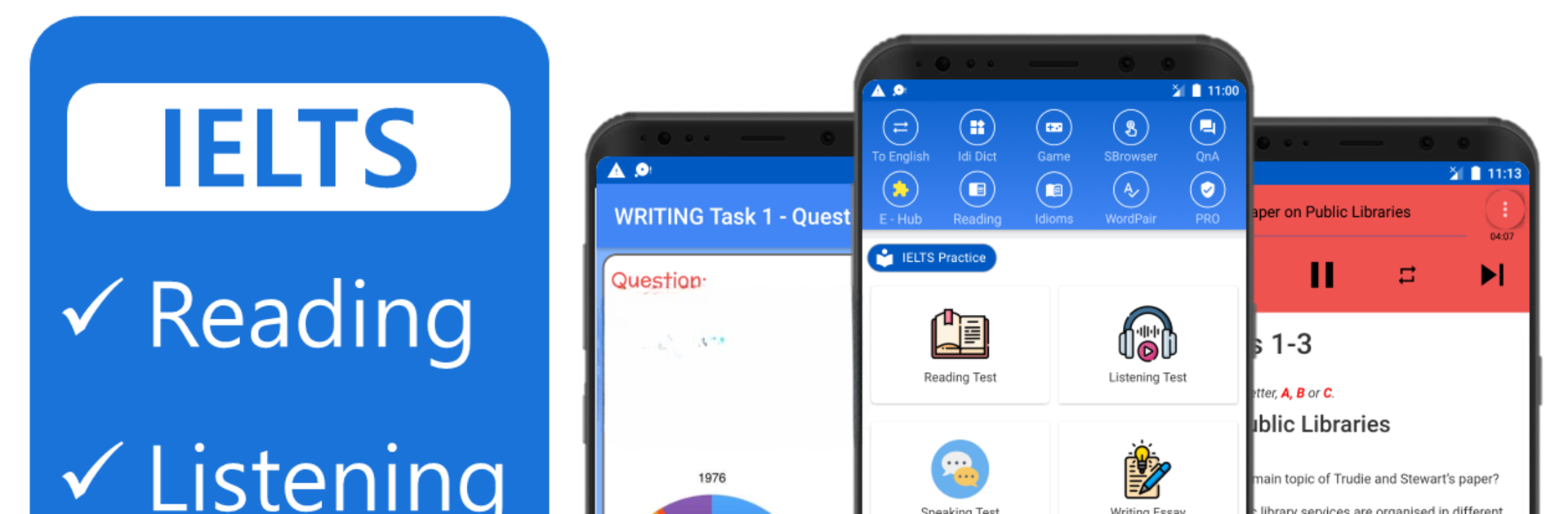 IELTS Practice, IELTS Mock Test offline
