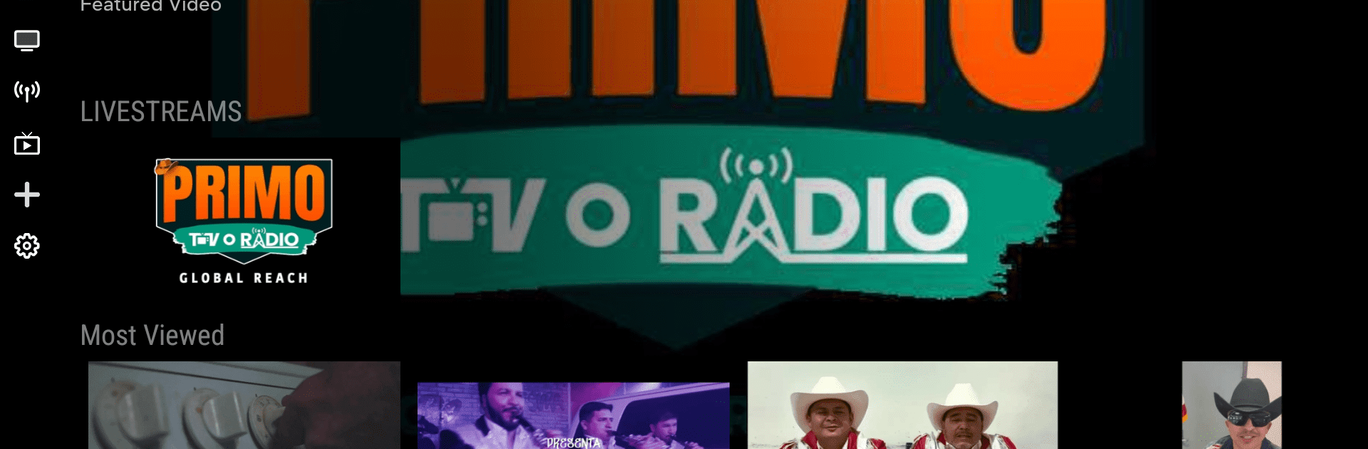 PrimoTV O Radio