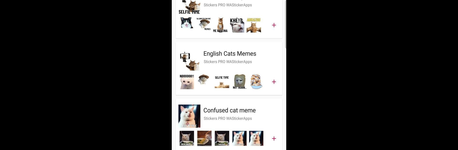 Stickers Memes Gatos WASticker