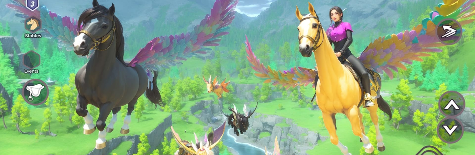 My Flying Unicorn Horse Game
