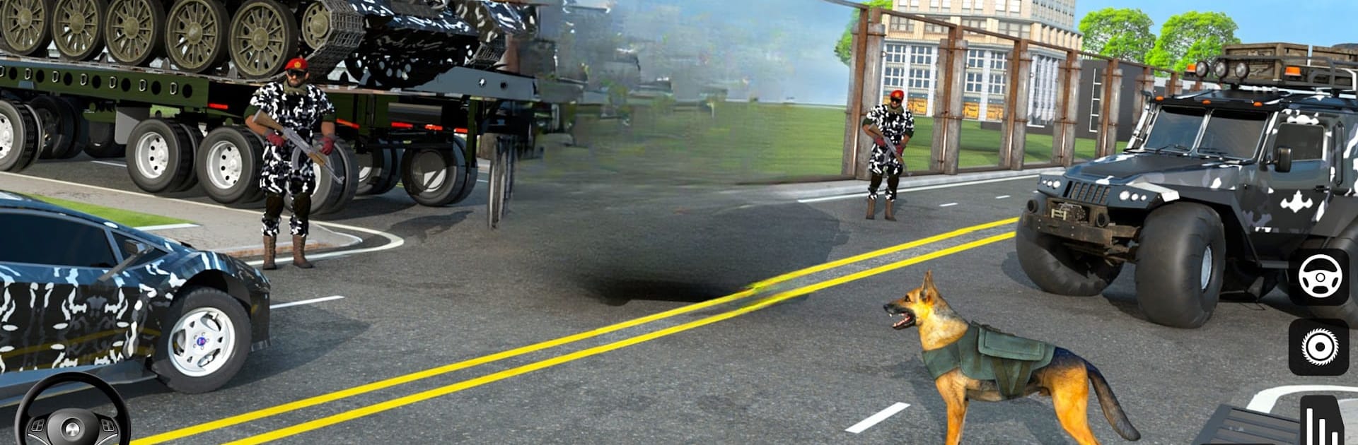 Army Vehicle Cargo Truck Games