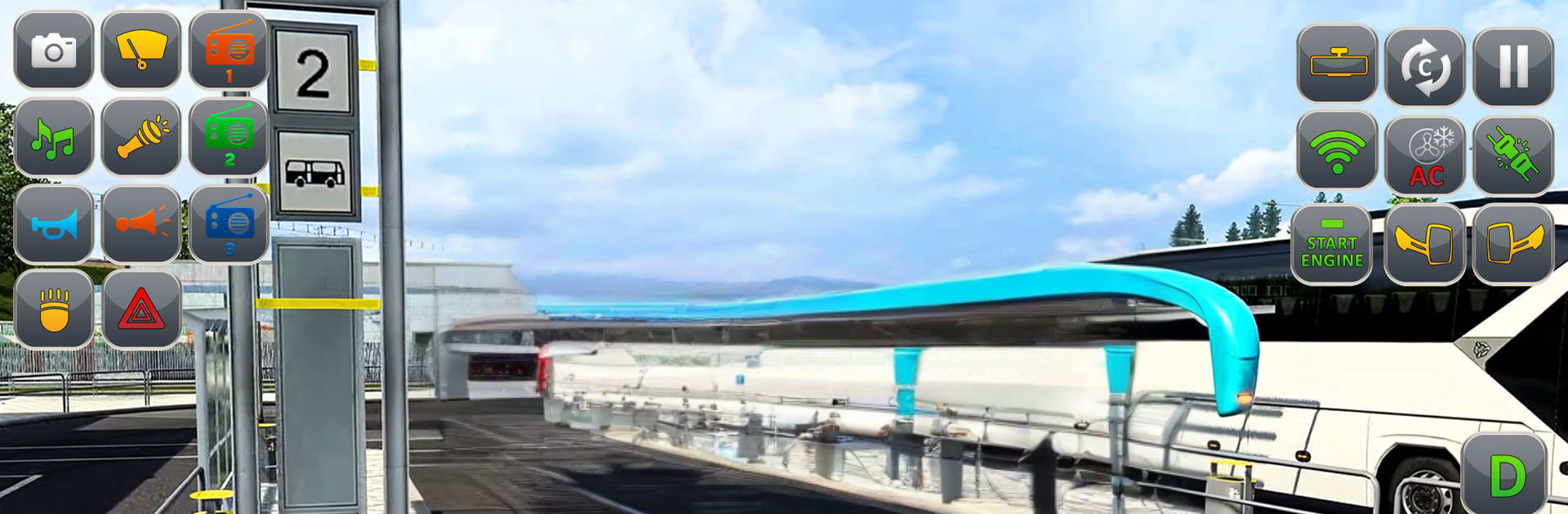 Euro Bus Transport Driving Sim