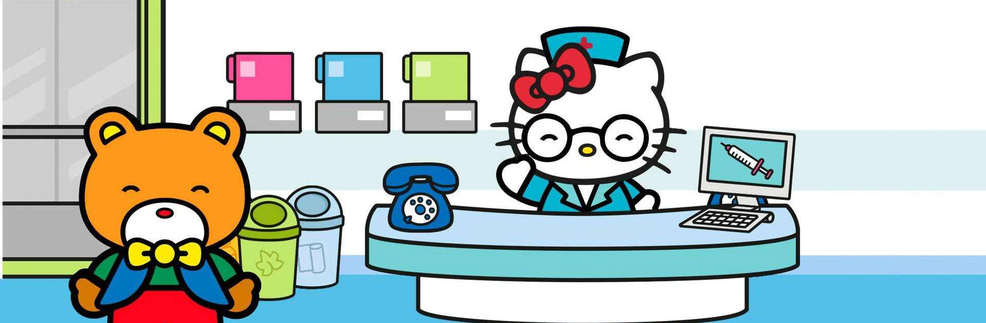 HELLO KITTY NAIL SALON jogo online gratuito em