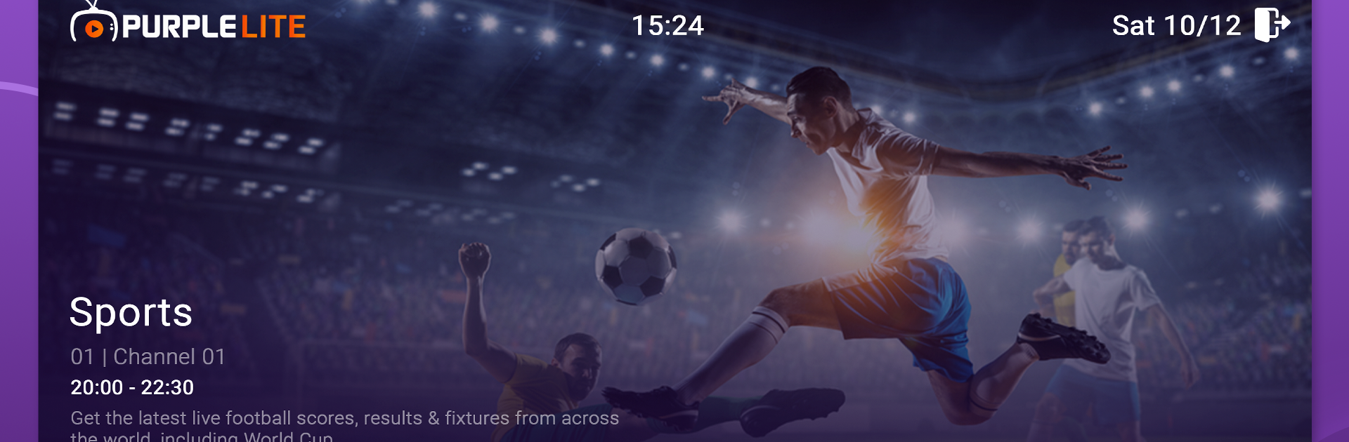 Purple Lite - IPTV Player