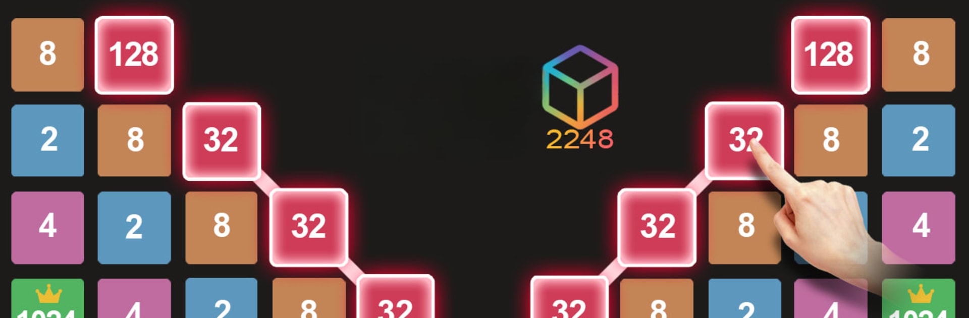 2248 - Merge-Spiele